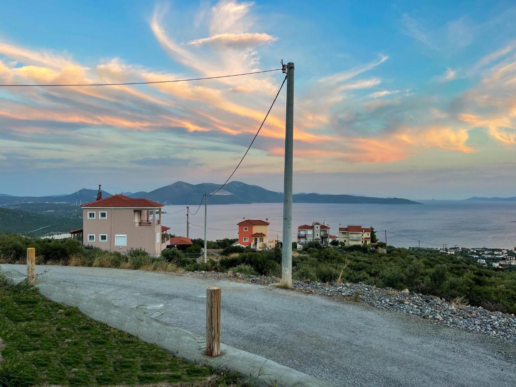 Modern Stone Villas With Swimming Pool Alivéri Kültér fotó